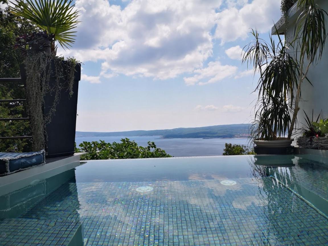 Art Gallery House With A Small Relaxing Pool Crikvenica Kültér fotó